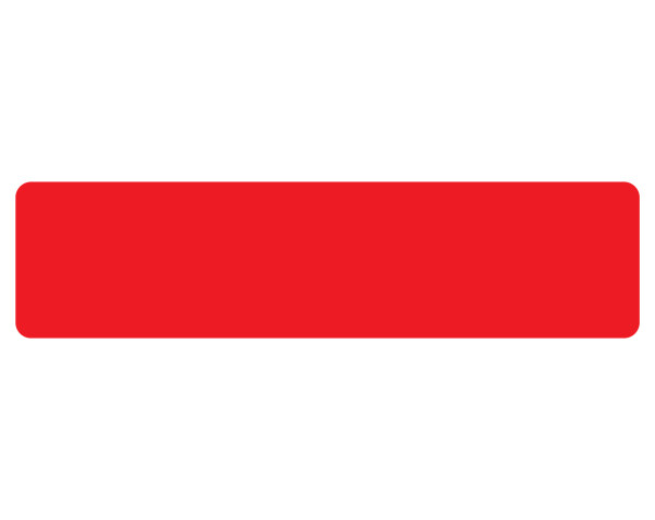 Djois podlahové samolepicí značení - pruh, 20 x 5 cm, červený, 10 ks