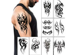 Dovoz Tetování znaky Barva: 3