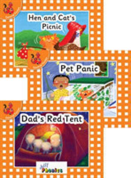 Jolly Phonics Readers, Set 2, Orange Level (pack of 3) - Van-Pottelsberghe, Louise