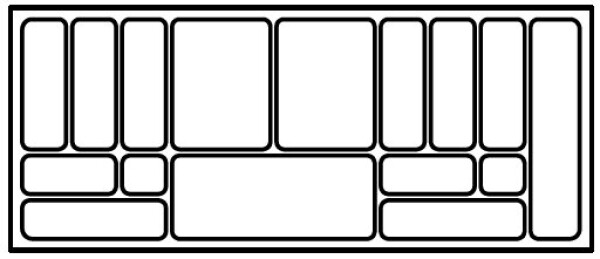Poli příborník do zásuvky 1200 Comfort