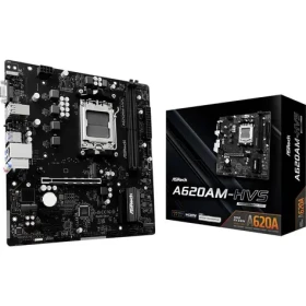 ASRock A620AM-HVS / AMD A620A / 2xDDR5 / 2x SATA II / USB / GLAN / M.2 / sc. AM5 / mATX (90-MXBSR0-A0UAYZ)
