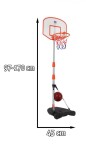 Mamido Basketbalový koš 170 cm