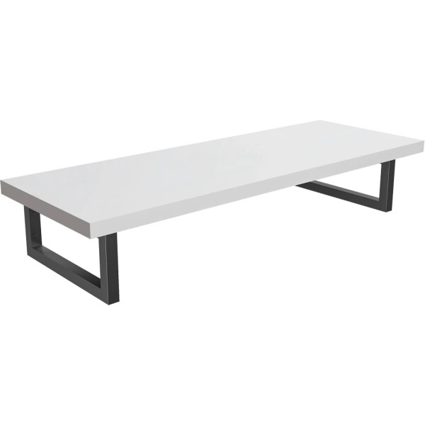 CERANO - Deska pod umyvadlo Navira Pro + 2 konzole pod desku - bílá matná - 80x46x3,6 CER-606021