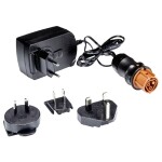 Ansmann 1201-0021 zásuvkový napájecí adaptér s redukcemi, nastavitelný 12 V/DC, 9 V/DC, 7.5 V/DC, 6 V, 4.5 V/DC, 3 V 300