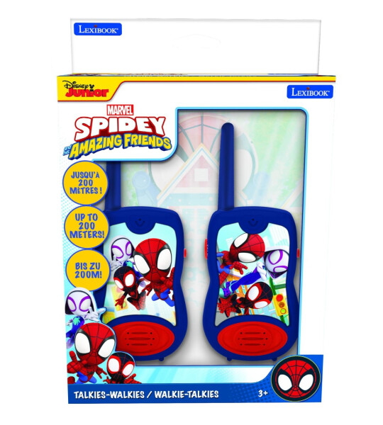 Lexibook vysílačky Spidey s dosahem 200 m - Alltoys Lexibook
