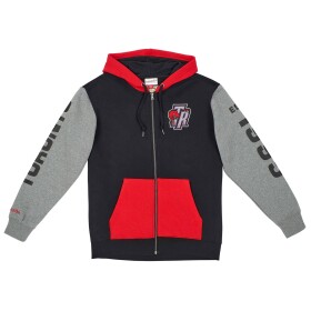 Mitchell & Ness Pánská bunda Toronto Raptors NBA Full Zip Fleece Hoodie Velikost: S