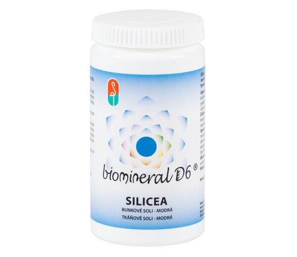 Biomineral D6 SILICEA tkáňové soli MODRÁ 180 tablet