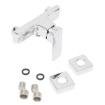Sprchová baterie SAT Brevis bez sprchového setu 150 mm chrom SATBSBRE268 SATBSBRE268