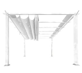 Hliníková pergola – Florida (bílá)