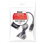 CLUB3D CAC-2070 aktivní redukce DisplayPort 1.2 na HDMI 2.0 černá / 4K 60Hz (CAC-2070)