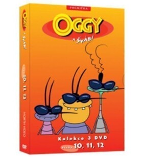 Oggy a švábi 10 - 12 / kolekce 3 DVD