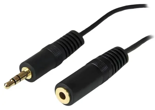 StarTech prodlužovací audio kabel 3,5mm 3,7 m černá / Prodlužovací audio kabel / Jack 3,5mm (MU12MF)