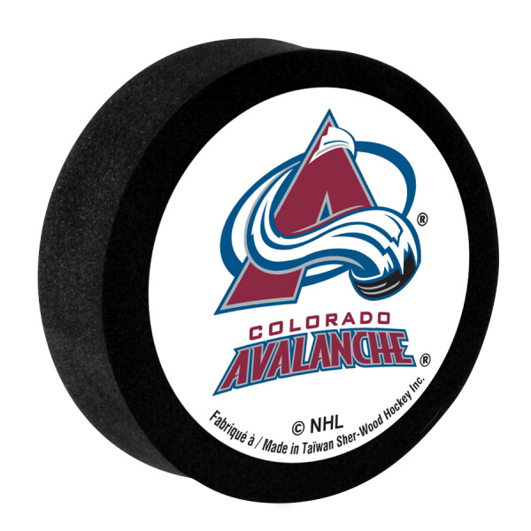 Inglasco / Sherwood Pěnový puk Colorado Avalanche