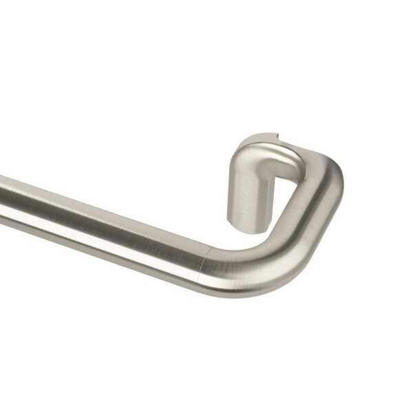 Stříbrná roztažitelná garnýž 76-213 cm Umbra TWILIGHT - pro zatemňovací závěsy