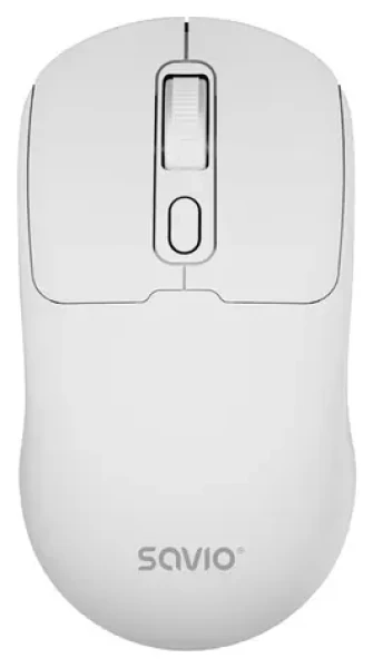 Savio MB-05 bílá / Bezdrátová myš / Bluetooth / 1600 DPI (MB-05)