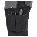 Kalhoty pracovní do pasu BASIC LINE, černé, XL/56, STALCO