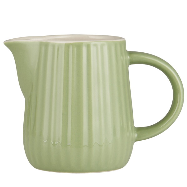 Ib Laursen Keramický džbánek Mynte Wasabi 200 ml, zelená barva, keramika