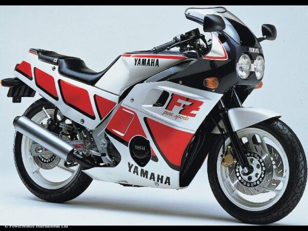 Yamaha FZ 600, Fzr 400R 86-87 Plexi Standard modré