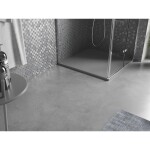 MEXEN - Bert čtvercová sprchová vanička SMC 80 x 80, šedá 4K618080