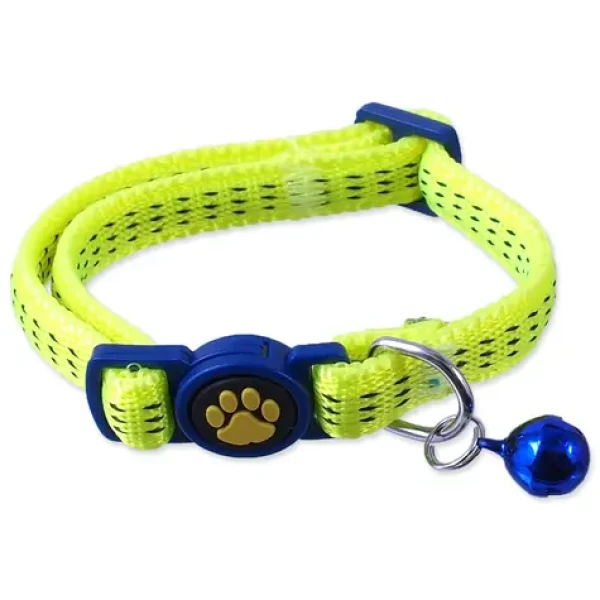 Magic Cat Obojek Nylon XS žlutý 1x19-31cm (453-50009)