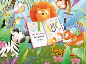 ART PUZZLE 5903 Dřevěné puzzle Lesní škola