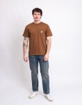 Tričko Carhartt WIP S/S Pocket T-Shirt H Brown