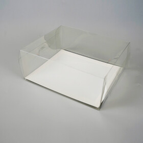 Cake star plastový box na dort nebo dezerty 24 x 21 x 10 cm