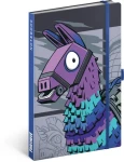 NOTIQUE Notes Fortnite – Llama / Zápisník / linkovaný / A5 / 172 stran