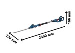 Aku teleskopický plotostřih Bosch GHE 18V-50 TP 06008D5000