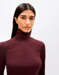 Tričko Armedangels Grazilianaa Soft 3320 dark cranberry