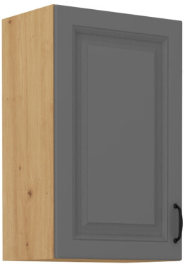 Horní skříňka Stilo 45 G-72 1F Barva korpusu: Dub artisan, Barva dvířek: Dust Grey