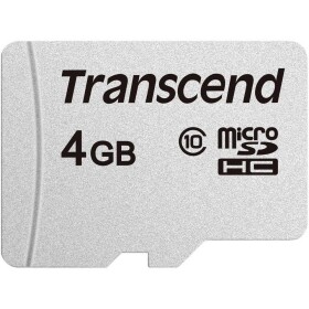 Transcend Premium 300S paměťová karta microSDHC 4 GB Class 10 - Transcend microSDHC 4 GB TS4GUSD300S