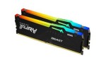 Kingston Fury Beast RGB 64GB (2x 32GB) DDR5 6000MHz / CL30 / DIMM / 1.4V / Non-ECC / XMP 3.0 (KF560C30BBAK2-64)