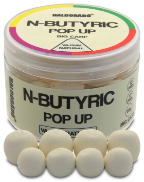 Haldorádó Pop-Up N-Butyric Big Carp 13/17mm 50g - Haldorádó Pop-Up N-Butyric Big Carp 50g 13/17mm Kyselina máselná,Haldorádó Pop-Up N-Butyric Big Carp