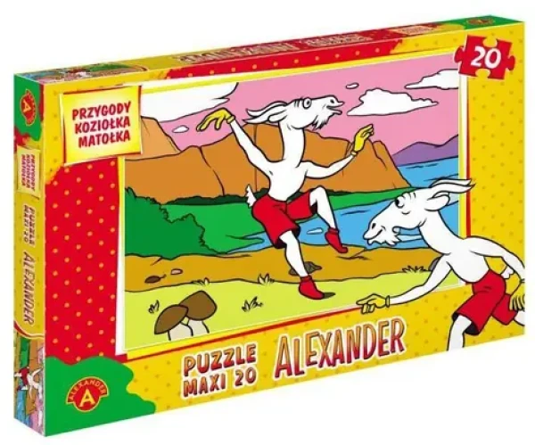 ALEXANDER Puzzle Příhody Kozlíka poplety: U moře MAXI