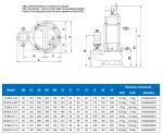 Pumpa black line 50BLV 2.45F 230V 0,45kW Vortex