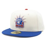New Era Pánská kšiltovka New York Rangers NHL 85th Anniversary 59FIFTY Fitted Chrome Velikost: 7 3/8