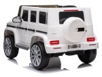 Mamido Dětské elektrické autíčko Mercedes G500 bílé