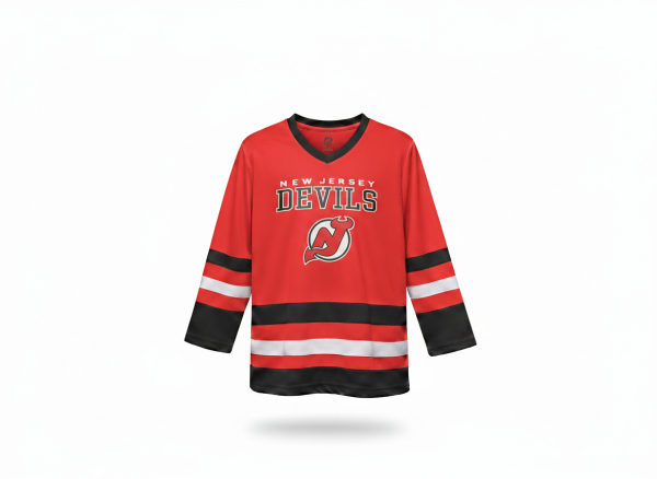 Outerstuff Dětský dres New Jersey Devils NHL Fashion Hockey Jersey Velikost: Dětské XXL (18 – 20 let)