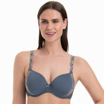 Colette podprsenka s kosticí vyztužené košíčky 5251 sky grey - RosaFaia 469 sky grey 90D