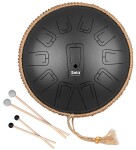 Sela Unity Tongue Drum 13" C Minor Black 432 Hz