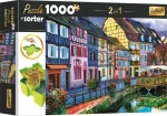 Trefl - Puzzle - 2v1 Colmar, Francie s třídičem