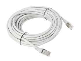 Lanberg PCF5-10CC-1000-S šedá / Patch kabel / Cat5e / F/UTP / 10 m (PCF5-10CC-1000-S)