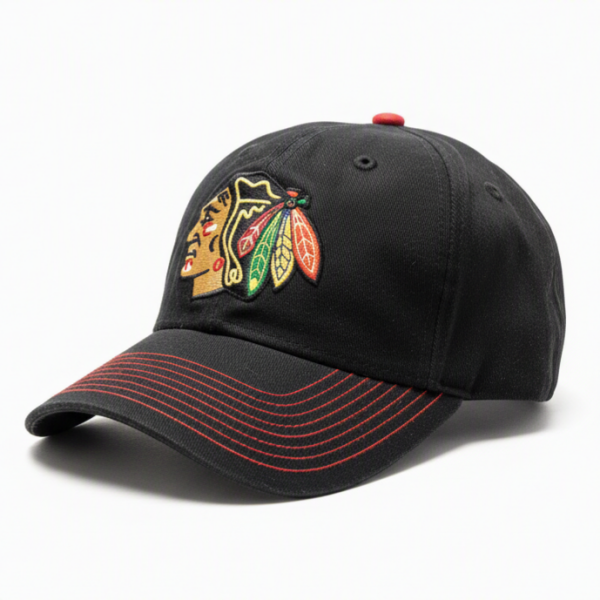 Pánská kšiltovka Chicago Blackhawks NHL Value Stitched Black/Red