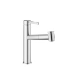 Dřezová baterie KWC Bevo E, 125345, nerez 125345