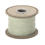 Maileg Dekorativní stuha Mint - 25m, zelená barva, textil