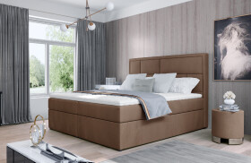 Boxspring Meron Rozměr: 180 x 200 cm, látka: Monolith 09