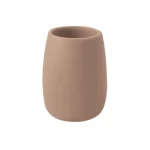 Spirella SVEN kelímek na kartáčky matně cappuccino / polyresin