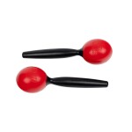 NINO Percussion NINO575R Molded ABS Maracas - Red