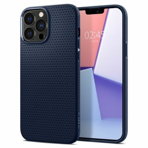 Pouzdro Spigen Liquid Air iPhone 13 Pro navy modré